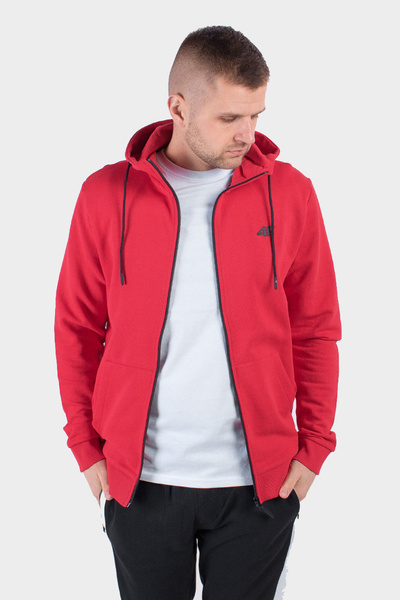 Bluza męska z kapturem rozpinana 4F NOSH4-BLM004-62S