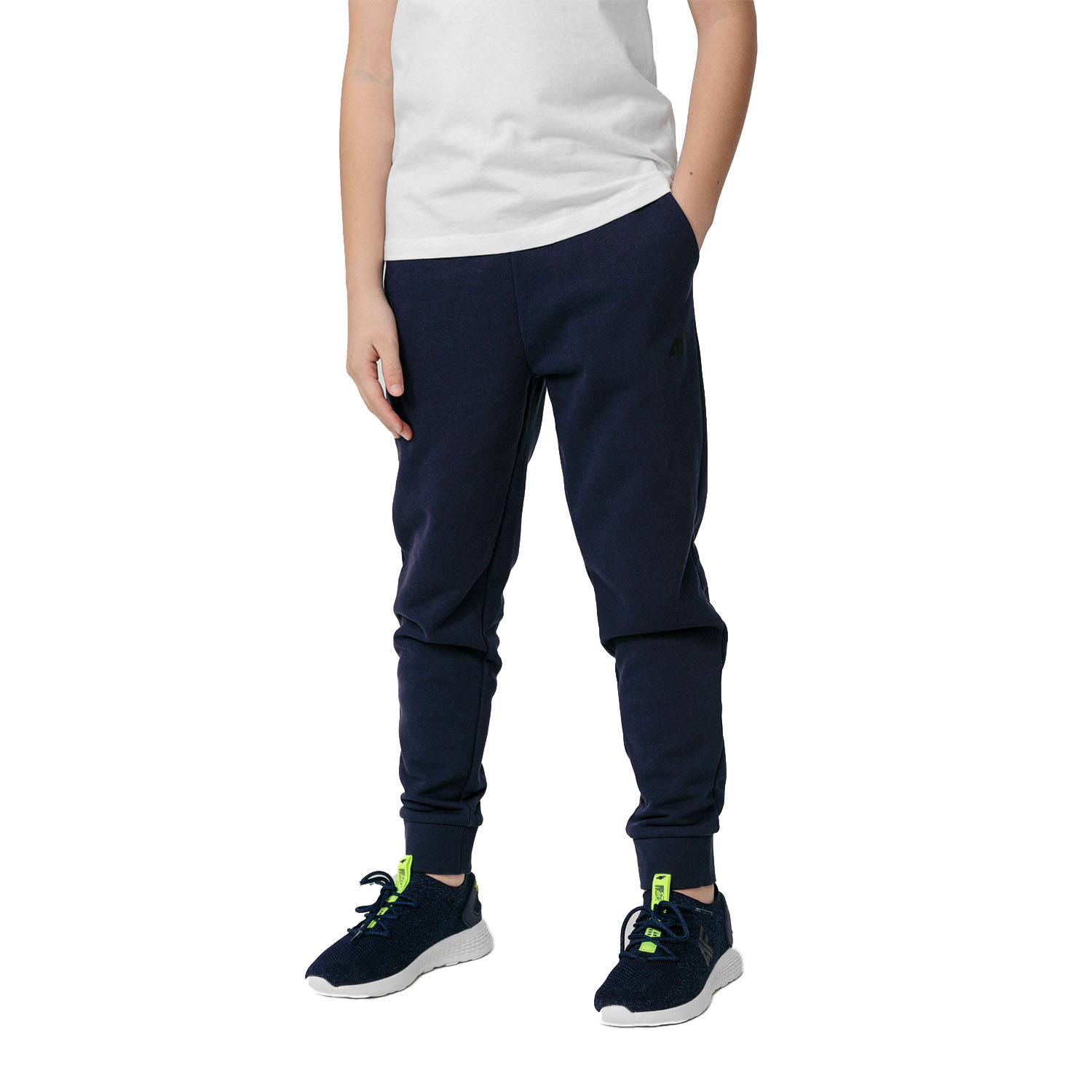 Spodnie dresowe dziecięce 4F HJL22-JSPMD001-31S