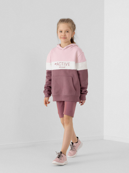 Bluza dziecięca z kapturem 4F HJL22-JBLD002-60S