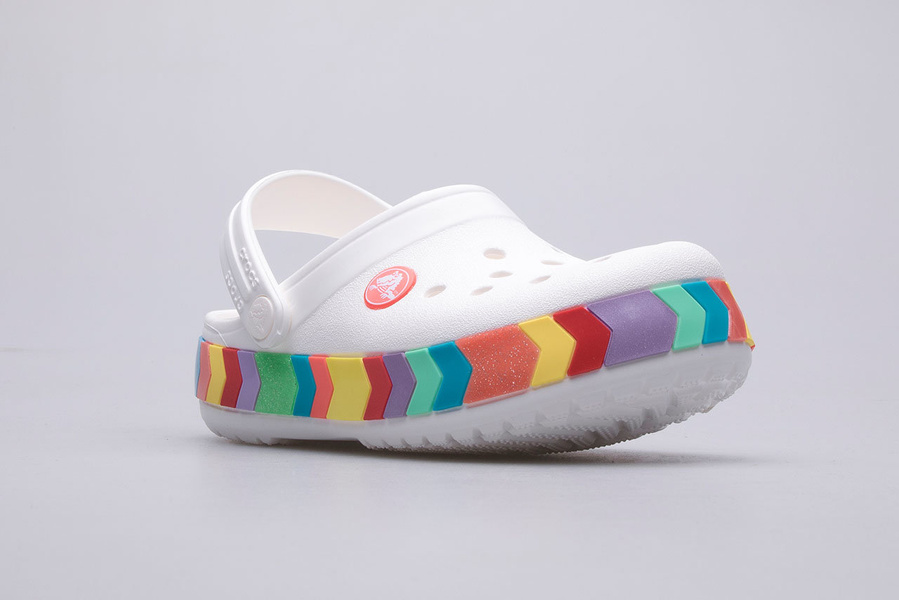 Chodaki CROCS CROCBAND CHEVRON KIDS 207007-100