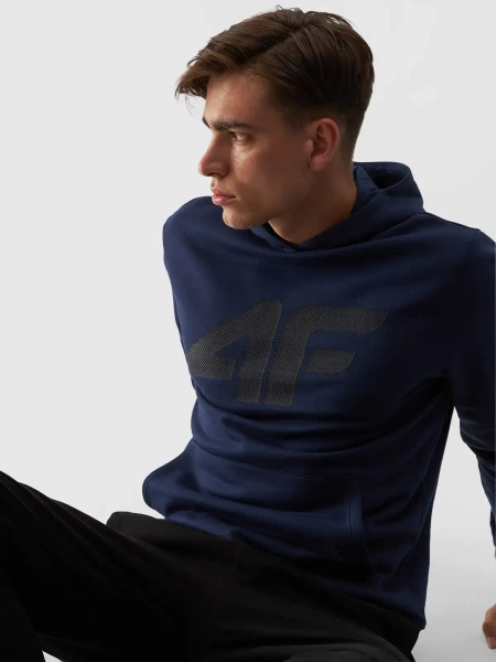 Bluza męska z kapturem 4F 4FWMM00TSWSM1464-31S