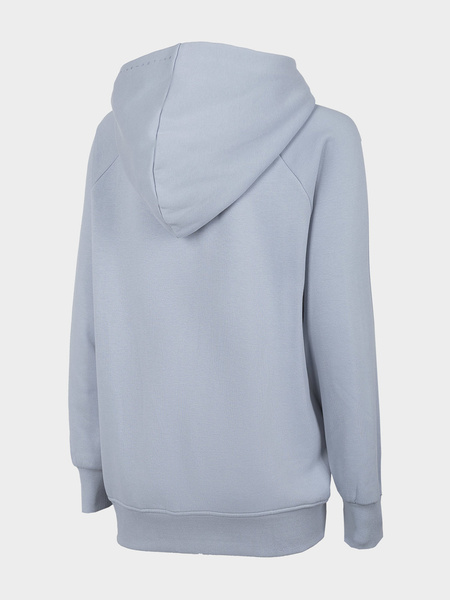 Bluza damska z kapturem rozpinana 4F H4L22-BLD024-48S