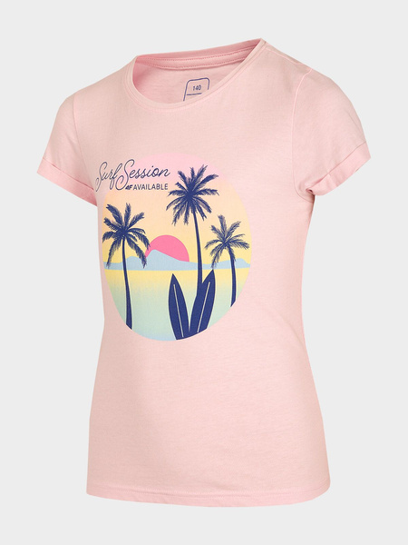 Koszulka dziecięca 4F JUNIOR HJL22-JTSD008-56S