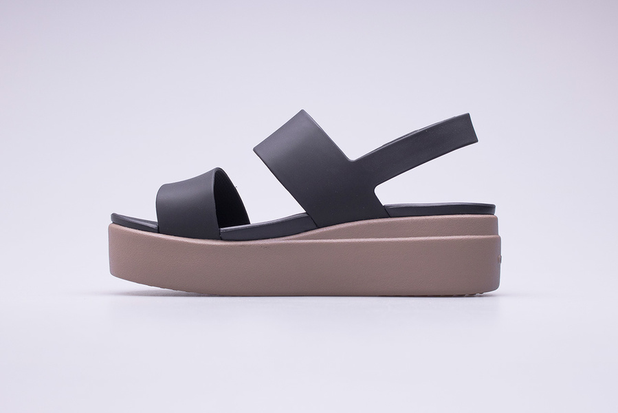 Sandały damskie Crocs Brooklyn Low Wedge 206453-07H