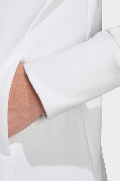 Bluza damska z kapturem adidas W BOS LONG HD FM1045