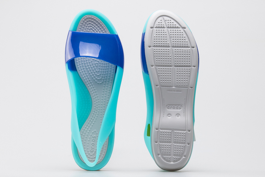 Sandały Crocs Colorblock Flat W 200032-4CU