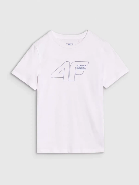 Koszulka dziecięca 4F 4FJWSS25TTSHM2185-10S