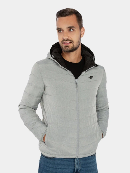 Kurtka męska zimowa puchowa 4F 4FWAW23TDJAM434-27M