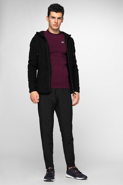 Bluza męska z kapturem rozpinana 4F H4Z19-PLM070-20S
