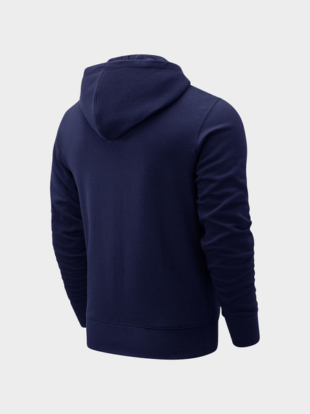 Bluza męska z kapturem rozpinana NEW BALANCE MJ03907-PGM
