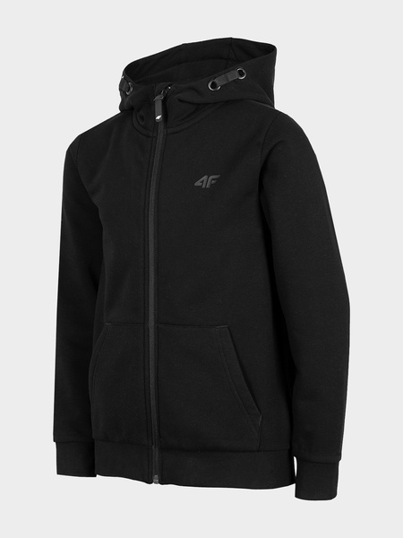 Bluza dziecięca z kapturem rozpinana 4F HJL22-JBLM001-20S