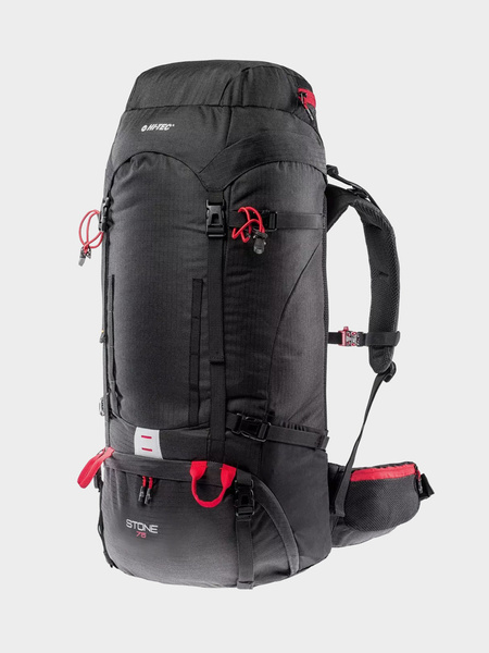 Plecak turystyczny HI-TEC STONE 75 BLACK/RED