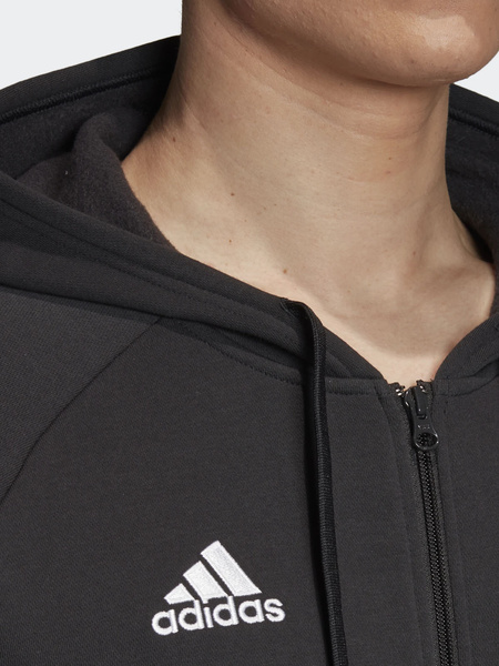 Bluza męska z kapturem rozpinana adidas CORE18 FT8068