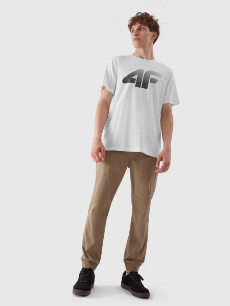 Koszulka męska 4F 4FWAW24TTSHM2423-10S