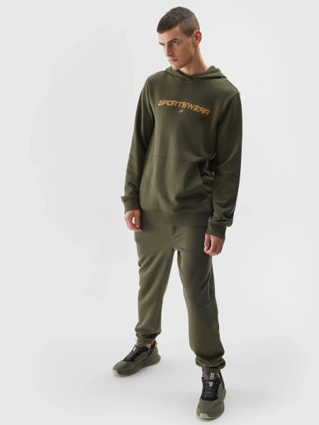 Bluza męska z kapturem 4F 4FAW23TSWSM0773-43S