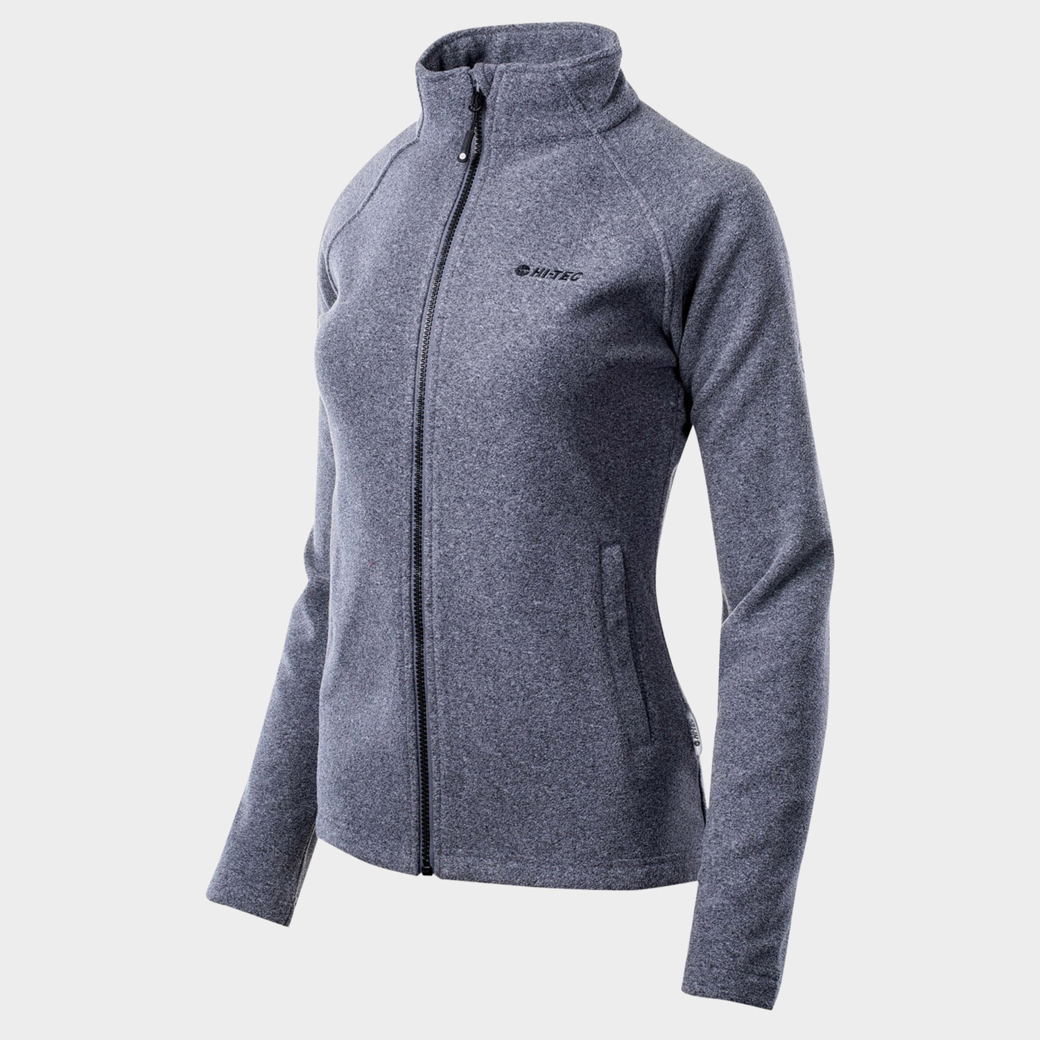 Bluza damska rozpinana polarowa HI-TEC LADY HENIS EBONY