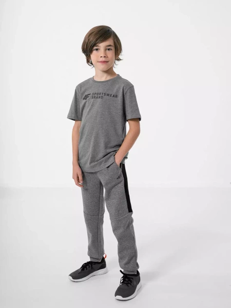 Spodnie dresowe dziecięce 4F HJZ22-JSPMD002-24M