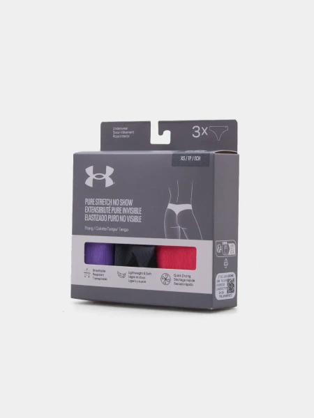 Majtki damskie Under Armour 1383894-001 3-PAK