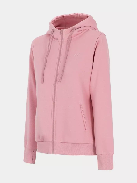 Bluza damska z kapturem rozpinana 4F H4Z22-BLD353-56S