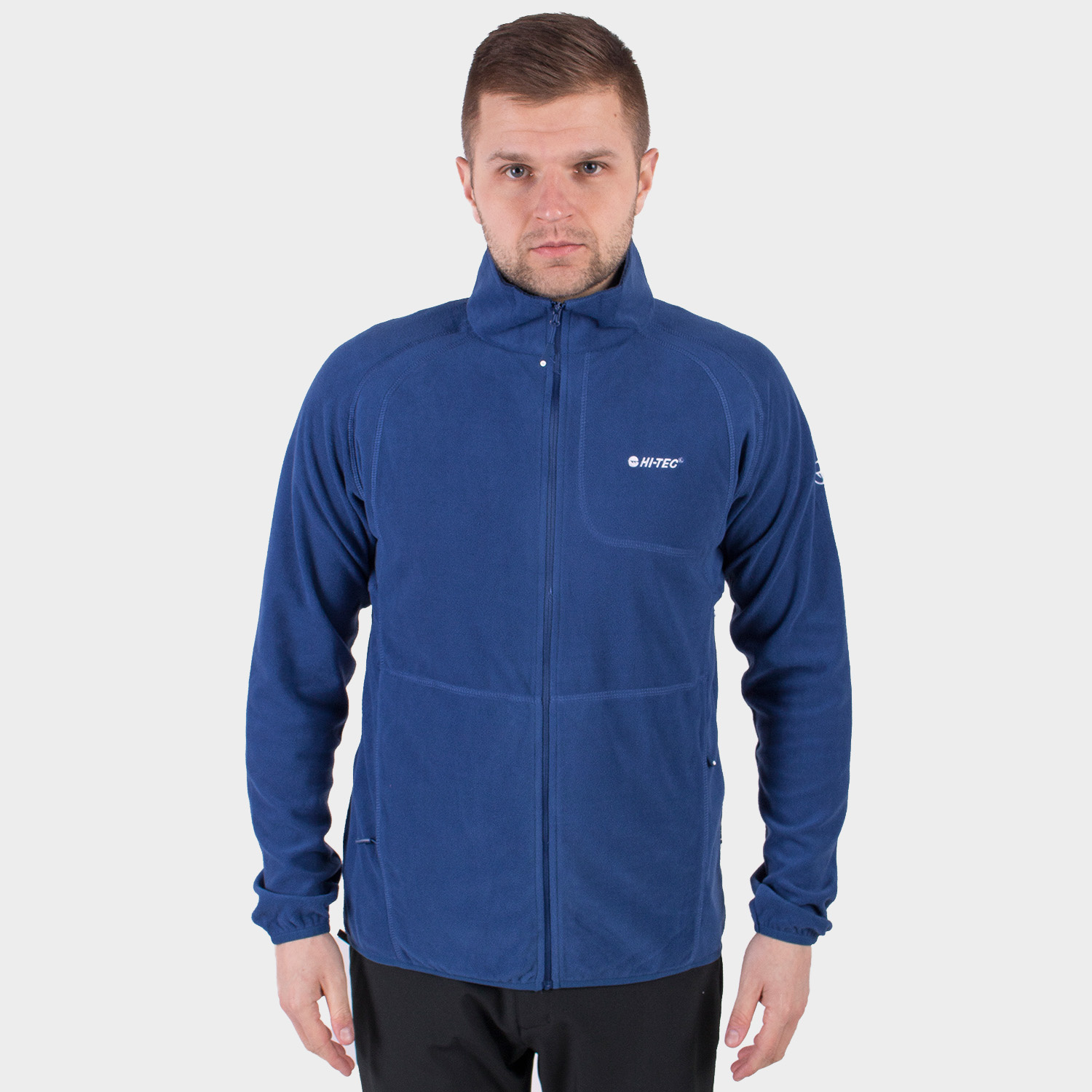 Bluza męska rozpinana polarowa HI-TEC CAMOLIN ESTATE BLUE