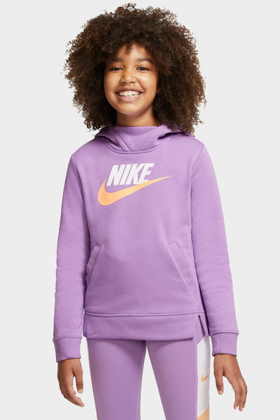 Bluza dziecięca z kapturem NIKE G NSW PULLOVER BV2717-589