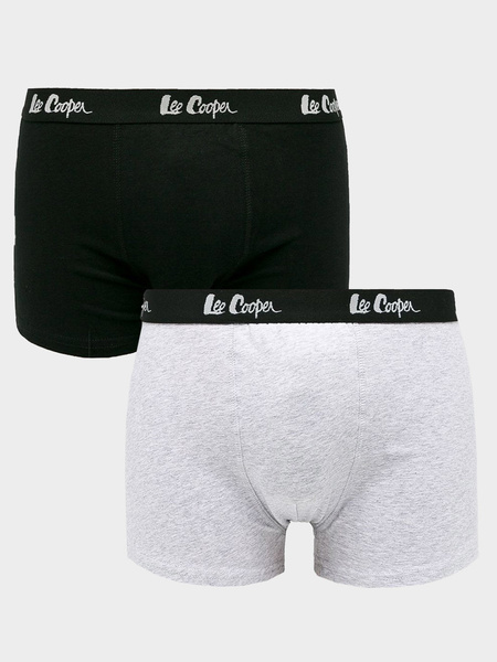 Bokserki męskie LEE COOPER 2-PACK 9505 GREY/BLACK 