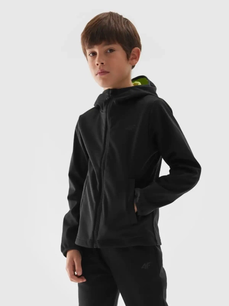 Kurtka dziecięca softshell 4F 4FJWAW24TSOFM269-45S