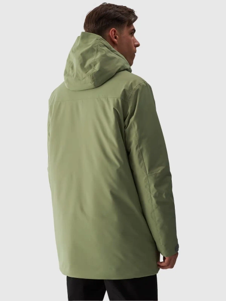 Kurtka męska zimowa długa 4F 4FWAW24TTJAM563-43S