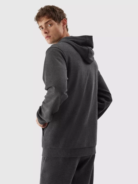 Bluza męska z kapturem rozpinana 4F 4FAW23TSWSM695-23M 