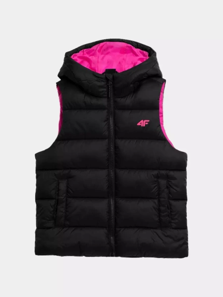 Kurtka dziecięca bezrękawnik 4F 4FJSS23TVJAF007-20S
