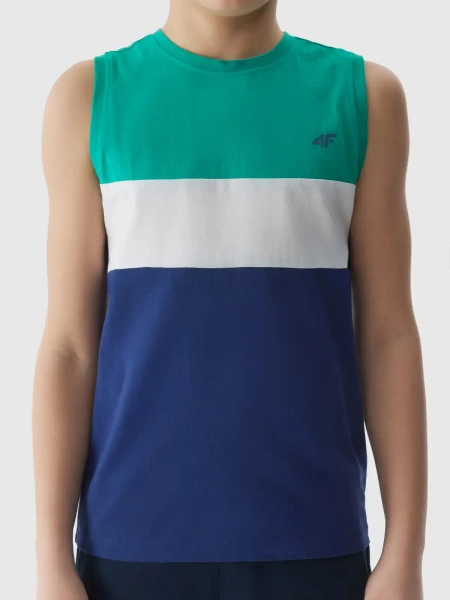 Koszulka dziecięca 4F 4FJWSS24TSLEM038-41S
