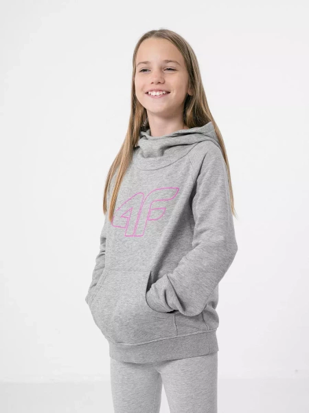 Bluza dziecięca z kapturem 4F HJZ22-JBLD002-25M