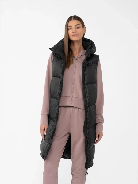 Kurtka damska puchowa bezrękawnik 4F 4FAW23TVESF074-20S