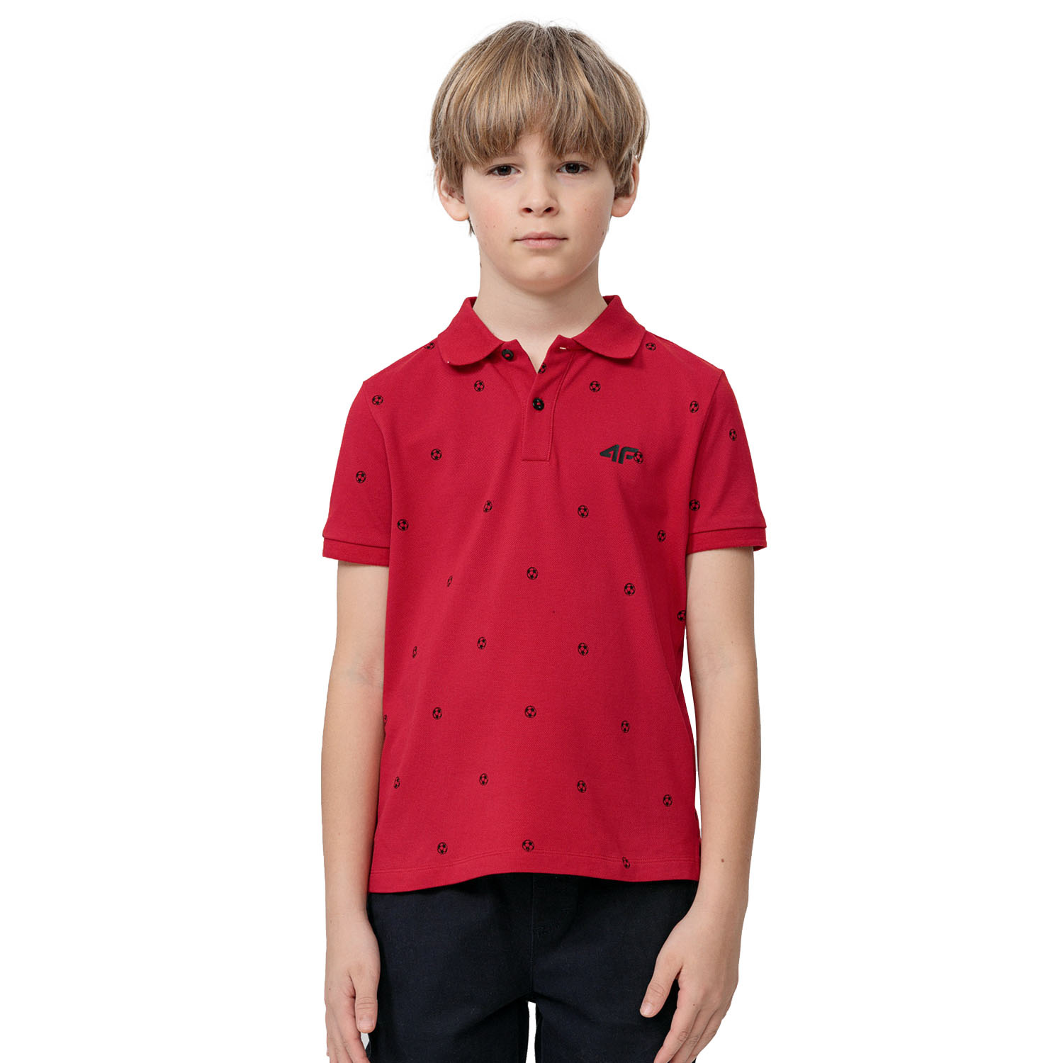 Koszulka dziecięca 4F JUNIOR HJL22-JTSM004-62S