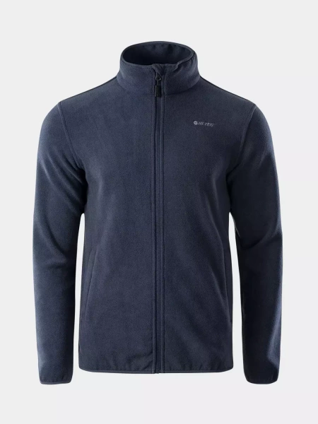 Bluza męska rozpinana polarowa HI-TEC ZOE INDIGO