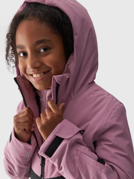 Kurtka dziecięca zimowa narciarska 4F 4FJWAW24TTJAF542-56S