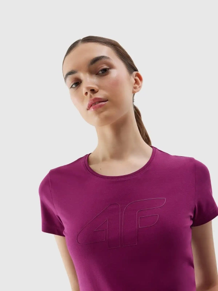 Koszulka damska 4F 4FWSS24TTSHF1163-51S 