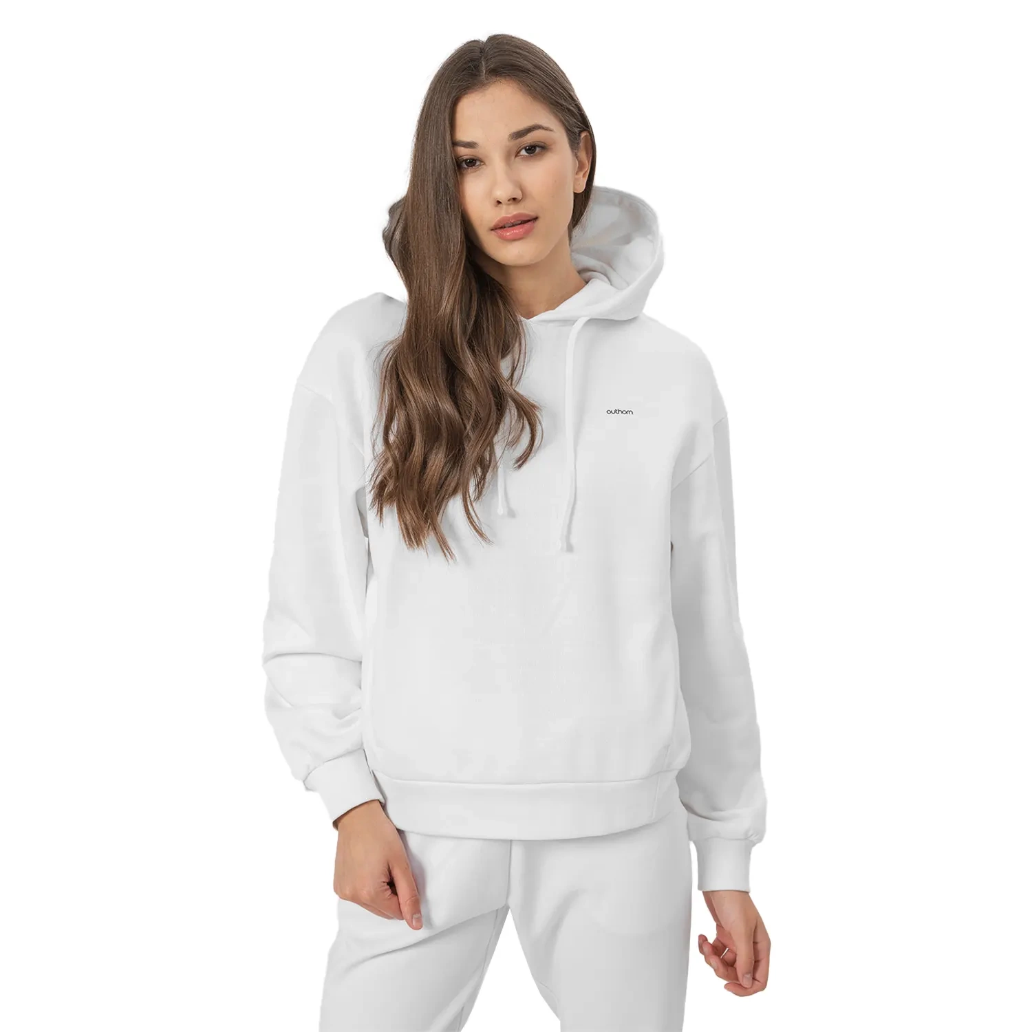 Bluza damska z kapturem OUTHORN OTHAW22TSWSF080-10S