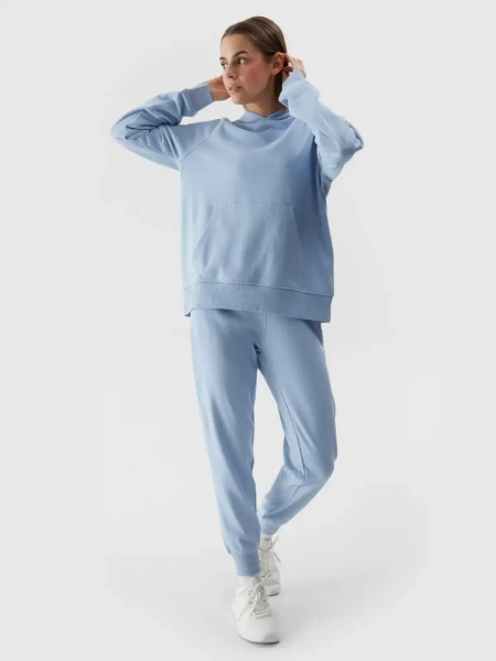 Bluza damska z kapturem 4F 4FWSS24TSWSF0955-34S