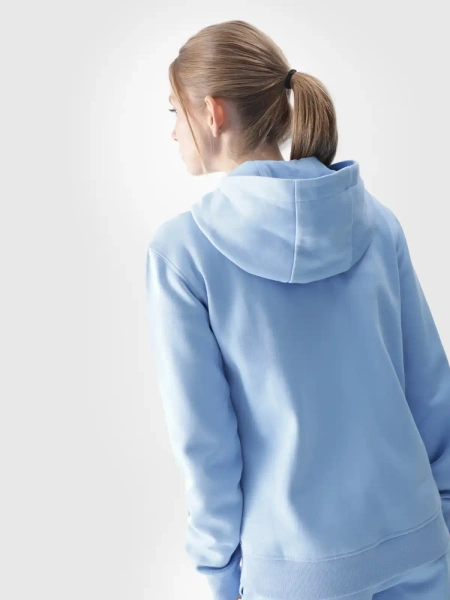 Bluza damska z kapturem rozpinana 4F 4FWMM00TSWSF1467-32S