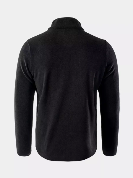 Bluza męska rozpinana polarowa HI-TEC ZOE BLACK