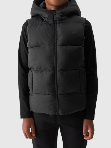 Kurtka dziecięca bezrękawnik 4F 4FJAW23TVJAM047-21S 