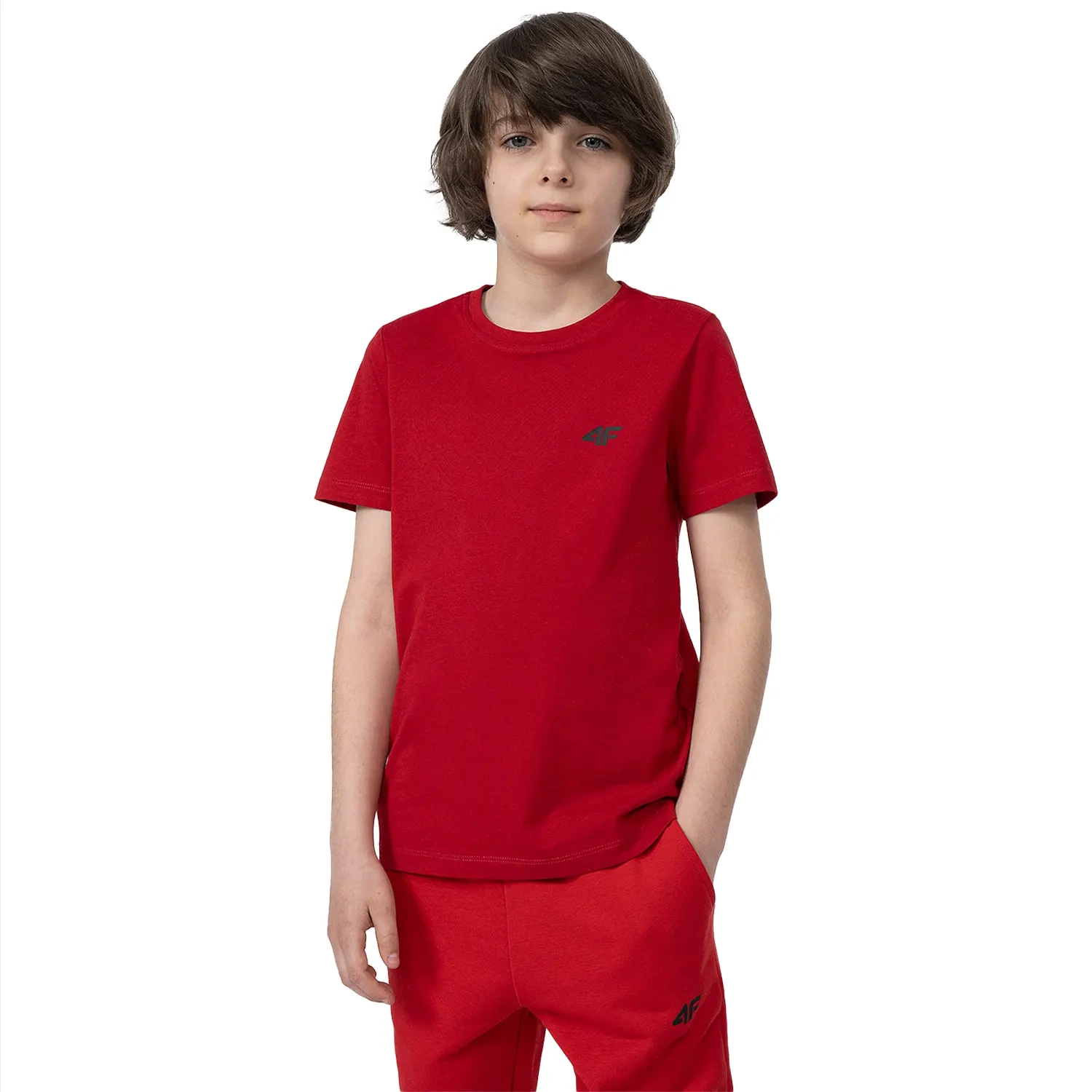 Koszulka dziecięca 4F 4FJSS23TTSHM291-62S