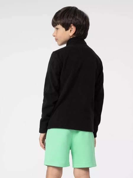 Bluza dziecięca rozpinana polarowa 4F 4FJSS23TFLEM062-20S