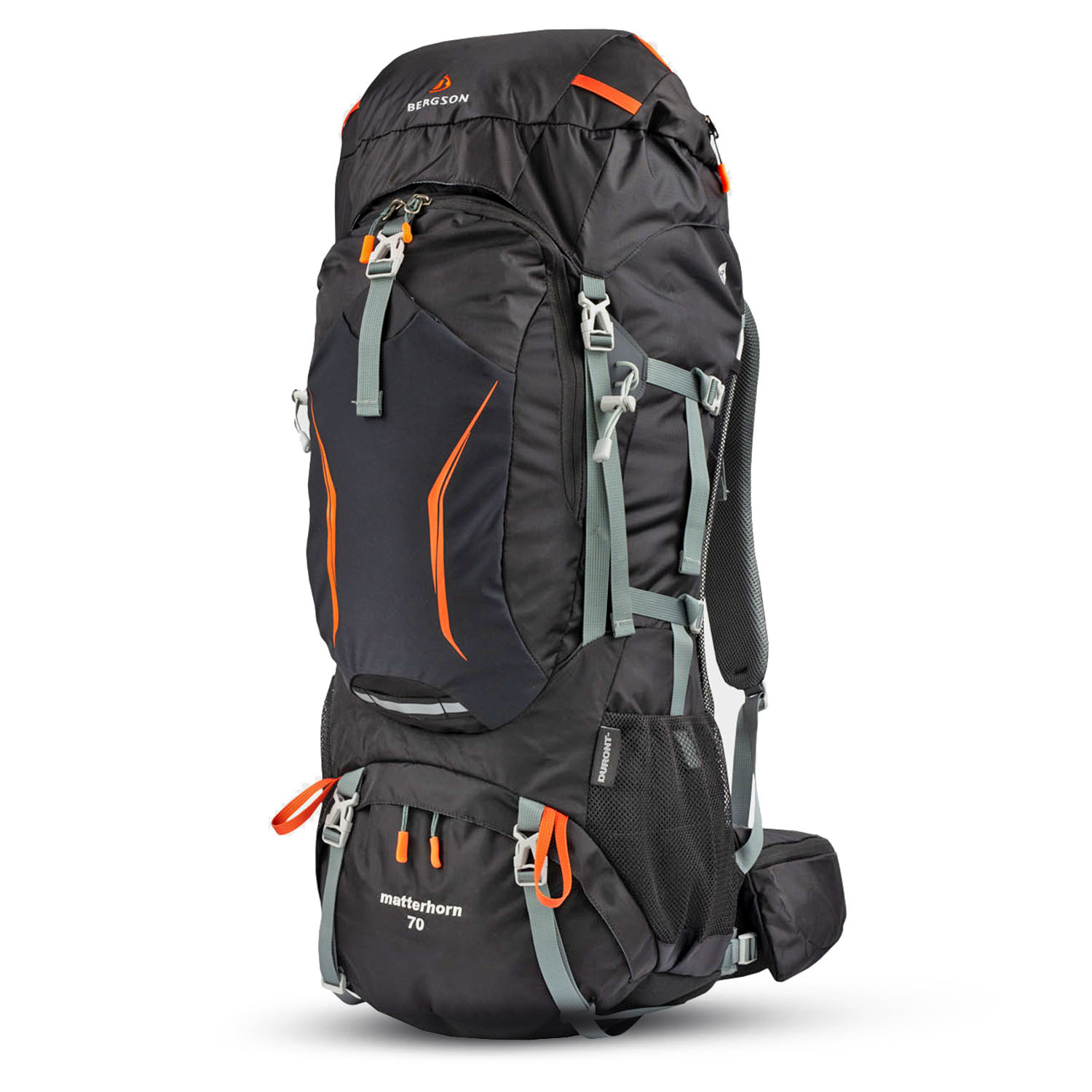 Plecak turystyczny BERGSON MATTERHORN 70 BLACK