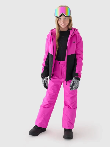 Kurtka dziecięca zimowa narciarska 4F 4FJWAW24TTJAF542-54S