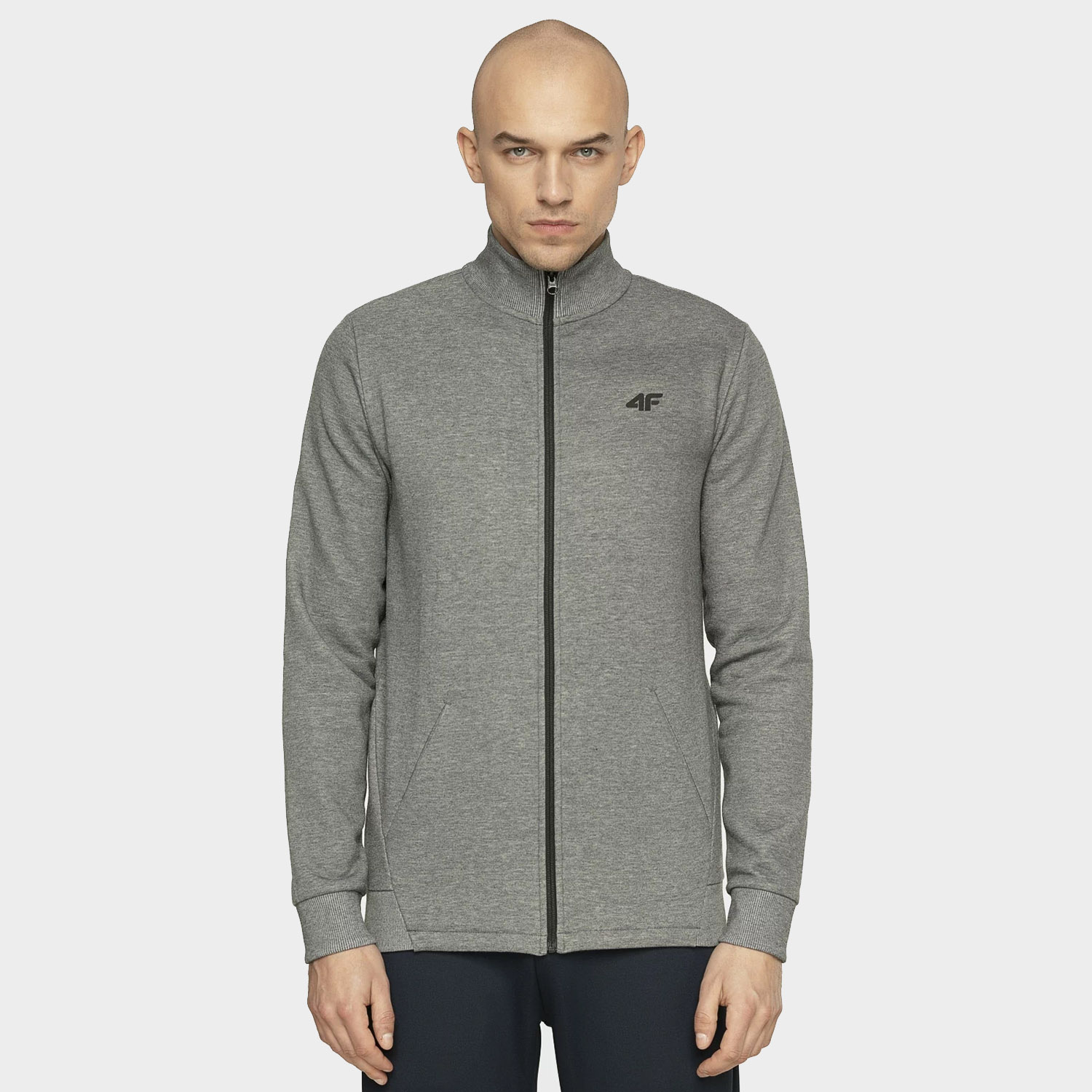 Bluza męska rozpinana polarowa 4F NOSH4-BLM003-24M