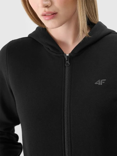 Bluza damska z kapturem rozpinana 4F 4FWMM00TSWSF1467-20S
