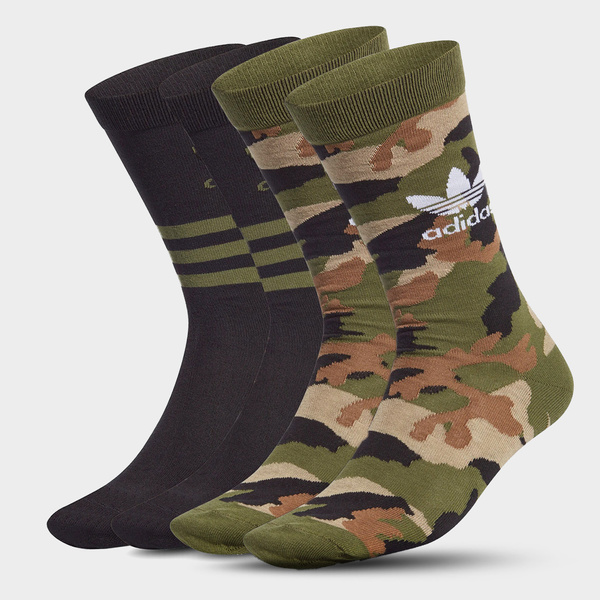 Skarpety adidas CAMO CREW SOCK GN3092 2PAK