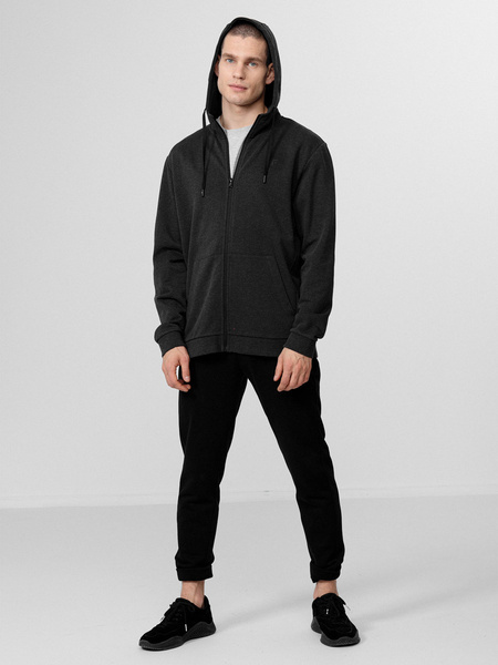 Bluza męska z kapturem rozpinana 4F H4L22-BLM353-23M